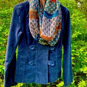 Mossimo Light Coat & Scarf